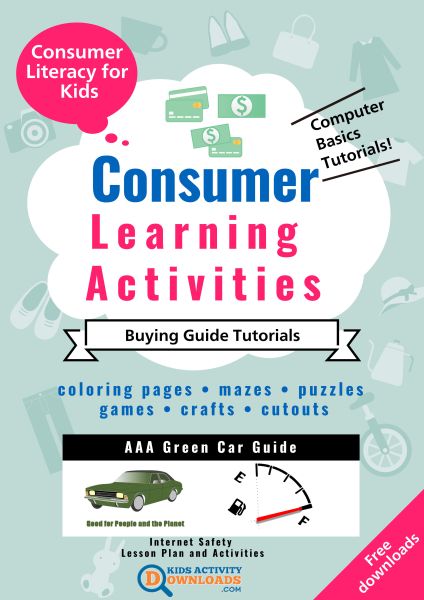 Consumer Literacy for Kids Poster