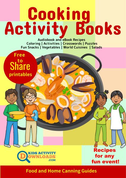 Kids Cooking Activity Poster