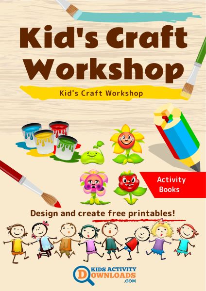 Kids Craft Activity Poster