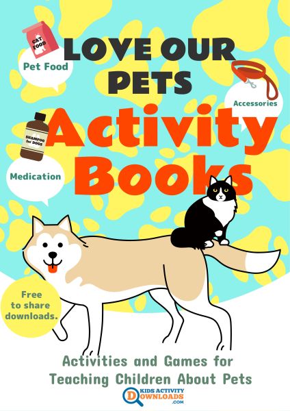 Kids Pet Activity Poster