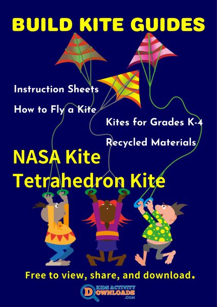 Kite Activity Book Poster