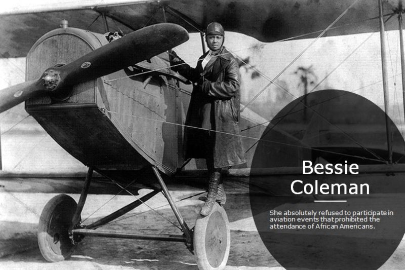 Bessie Coleman Stunt Pilot