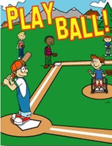 Play Ball! coloring book