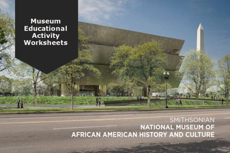 African American Museums Activity Worksheets