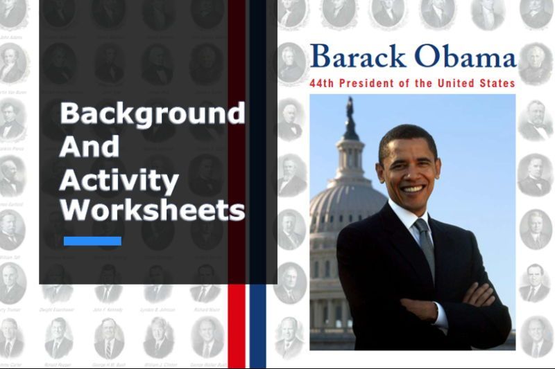 President Obama Activity Worksheets