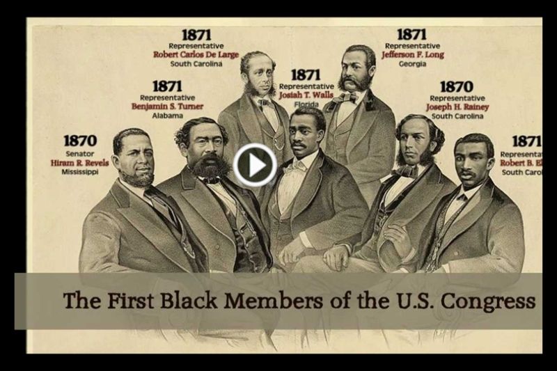 First Black Senator and Representatives