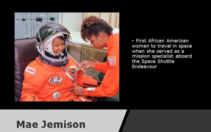 Astronaut Mae Jemison