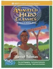 Harriet Tubman Animated Hero Classics Activity Books